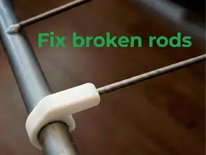 Drying rack fix broken rods (parametric)