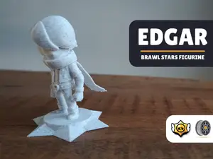 Edgar | brawl stars figurine