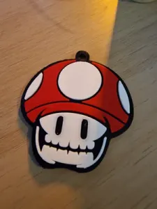 Toad Keychain Zombie Edition