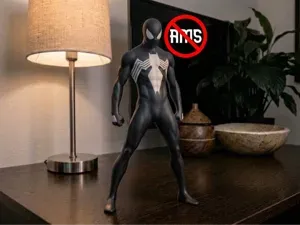 Marvel Spider-Man Symbiote Black Suit NO AMS
