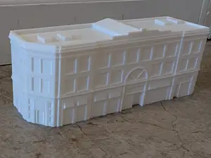 Office/Factory Building N Scale 