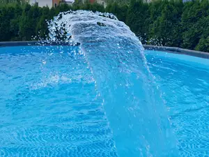 Intex pool fountain direct mounting (no supports)