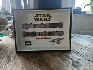 Star Wars - Darth Maul dual Lightsaber display