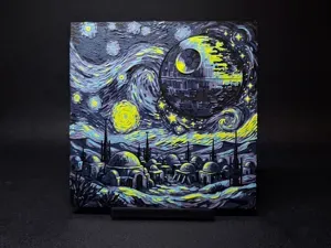 Death Starry Night - Hueforge