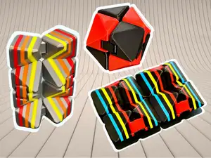 Fidget Cube Toy: Prism