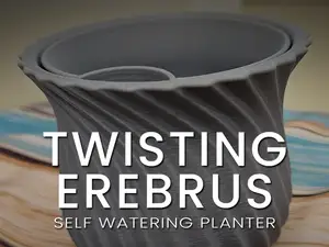 The Twisting Erebrus - Self-Watering Planter