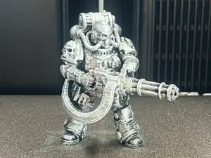 Space Trooper Machine Gunner