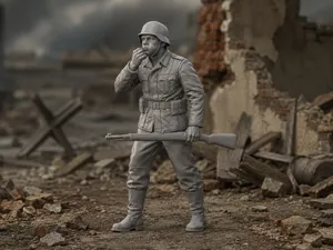 3D-модели военного связиста для печати