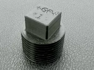 1" plug, blockoff