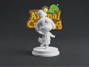 Isabelle – Animal Crossing 3D Model