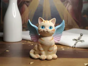 Angel Cat – Katze mit Engelsflügeln