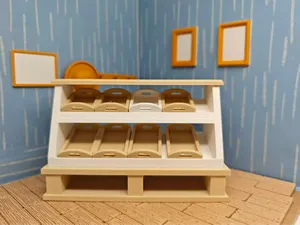 白色面包柜