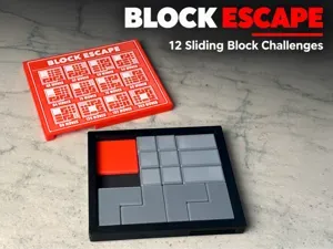 BLOCK ESCAPE PUZZLE | 12 Sliding Block Challenges