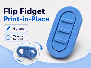 Flip Fidget (Print-in-Place)