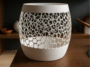 Voronoi Container – Flower Pot & Organizer