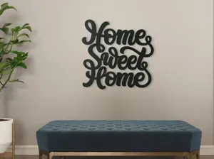Home Sweet Home 3D Wall Sticker