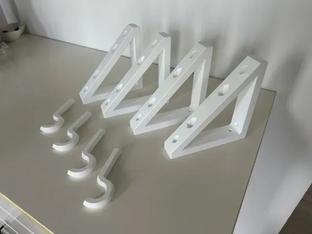 Shelf Bracket with Extra Hooks — Фото 2 из 9