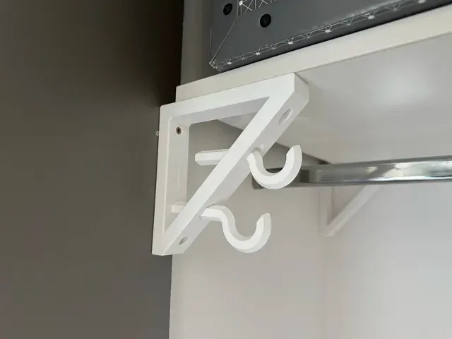 Shelf Bracket with Extra Hooks — Фото 3 из 9