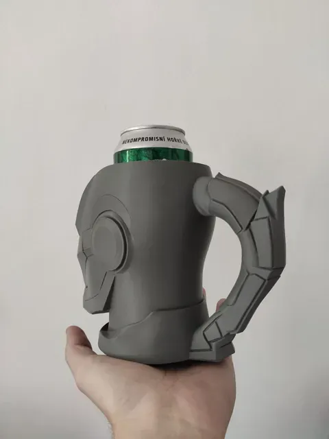 IronMan Can Holder / Beer mug — Image 3 of 9