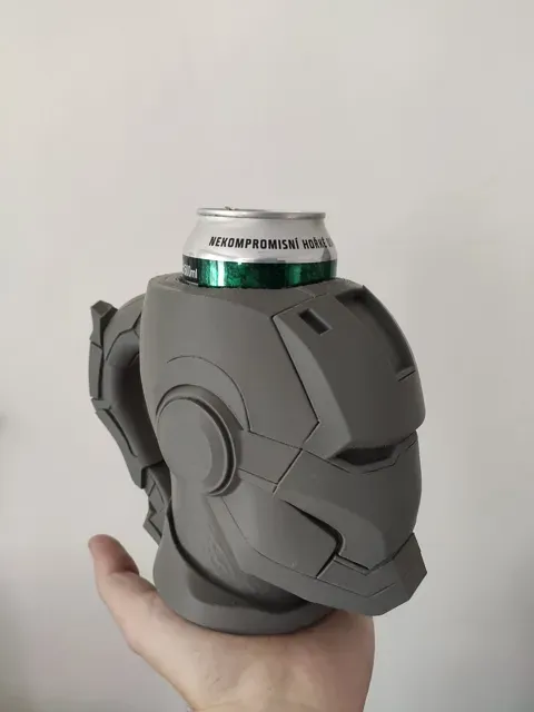 IronMan Can Holder / Beer mug — Image 5 of 9
