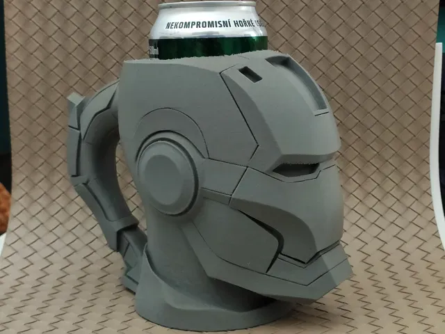IronMan Can Holder / Beer mug — Image 7 of 9