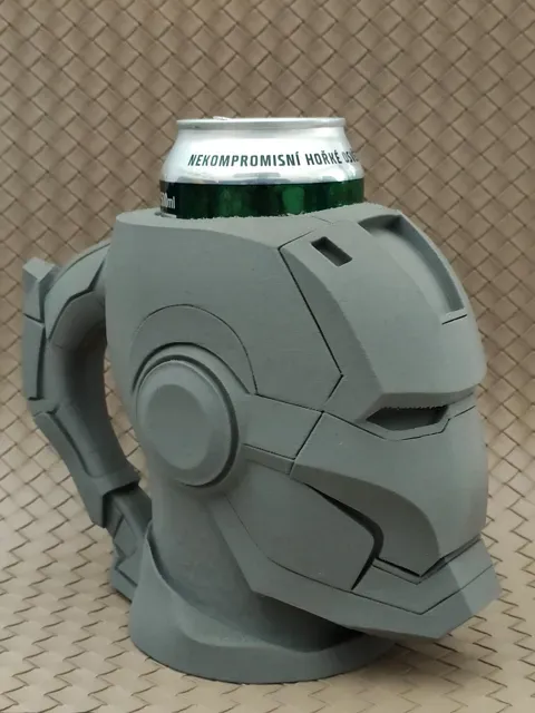 IronMan Can Holder / Beer mug — Image 8 of 9
