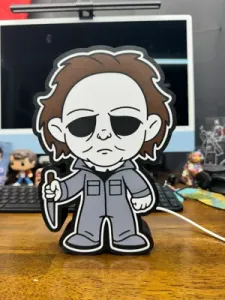 Michael Myers LED Light Box | Halloween | 3D Printed