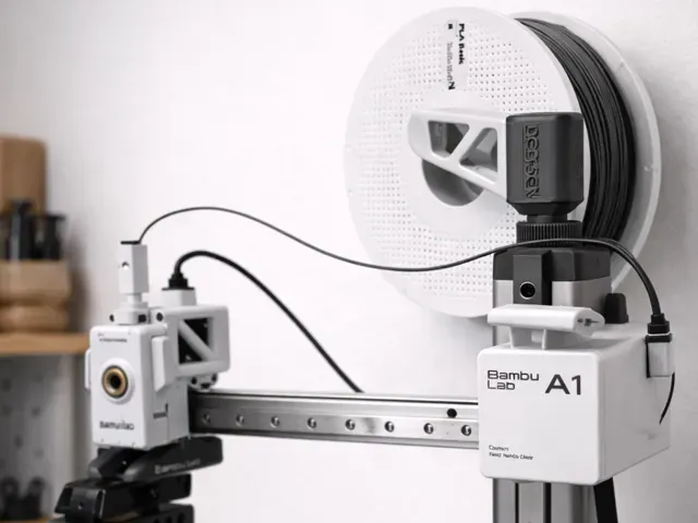 Bambulab A1 mini spool holder top mount
