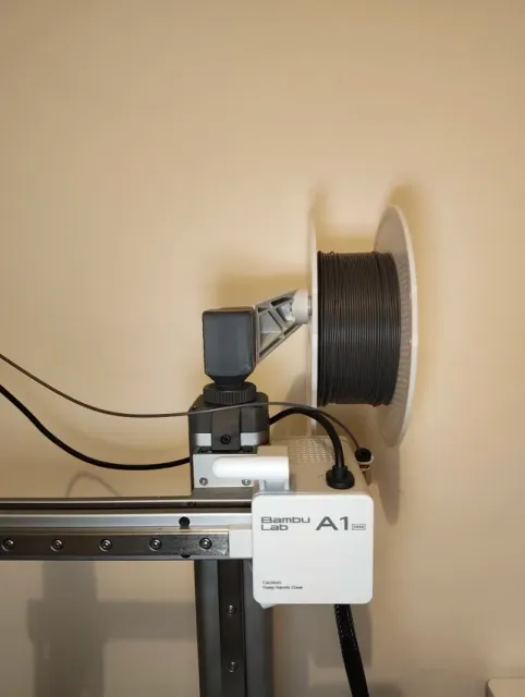 Bambulab A1 mini spool holder top mount — Image 11 of 16