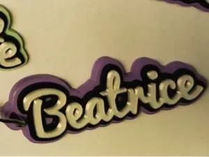 Portachiavi nome Beatrice