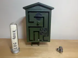 Ball Bearing Maze Gadget Cache Birdhouse