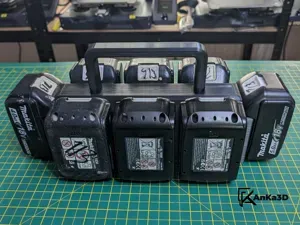 8x Battery Basket Carrier Caddy Holder for Makita
