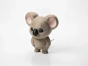Koala Figurine Animal 3D Printable
