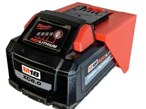 Milwaukee M18 battery wall mount bracket