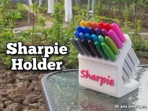 Sharpie Marker Holder/Stand (24 Piece set), No AMS