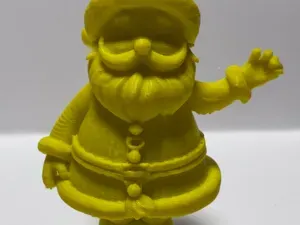 Yellow Santa Gnome Figure