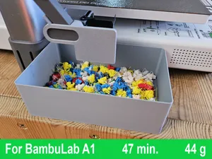 Poop Bucket for Poop Deflector (BambuLab A1)