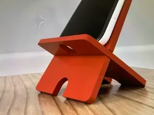 Minimal Desk Phone Stand – 2-Piece Interlocking