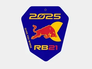 Redbull F1 RB21 2025 Season Keychain Or Coaster