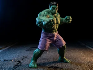 Hulk statua Altezza quasi naturale 3d Scultura
