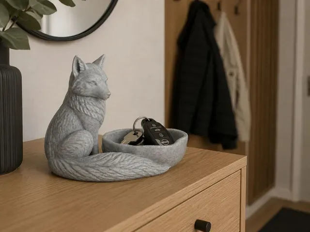 Fox Bowl Organizer – Decorative Fox Tray