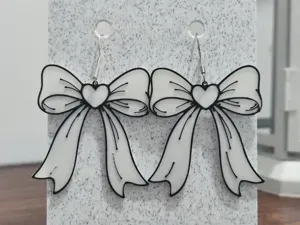 Aretes Bow Coquette