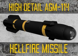 High Detail AGM-114 Hellfire