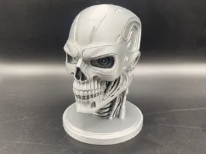 Terminator Mechanical Endo Skull Sci‑Fi Bust T800