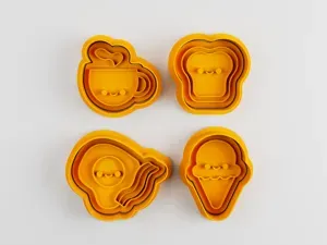 Breakfast Cookie Cutter and Stamp