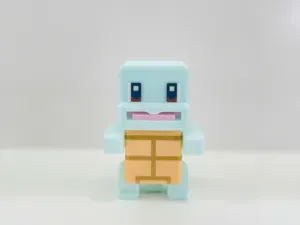 Squirtle Pokemon Voxel Multipart