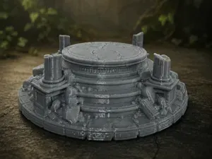 Diorama Pedestal for Figures & Busts