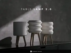Tripod Lamp 2.0 - 3 different Shade Options