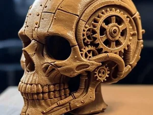 Steampunk Skull