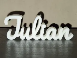 Julian Name Sign Display Decor